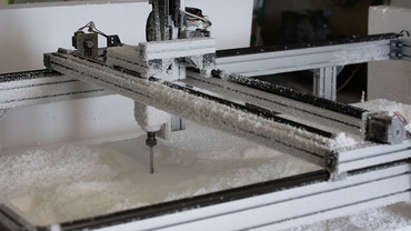CNC gép polisztirol maráshoz