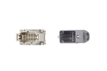 Harting connector set, pin design, incl. contacts