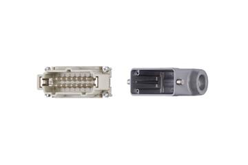 Harting connector set, pin design