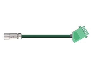readycable® servo cable suitable for Beckhoff ZK4000-2111-xxxx, base cable PVC 7.5 x d