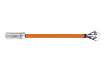 readycable® servo cable suitable for Beckhoff ZK4000-2112-xxxx, base cable PUR 7.5 x d