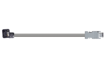 readycable® encoder cable suitable for Mitsubishi Electric MR-J3ENCBL-xxx-A2-H, base cable, PUR 7.5 x d
