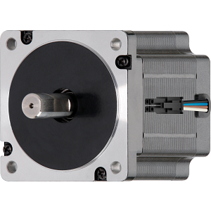 drylin® E stepper motor, stranded wires with Molex connector and encoder, NEMA34