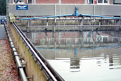 flizz® rendszer az Aggerverband szennyvíztisztító telepen
