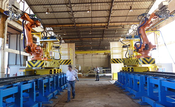 Tehergépkocsi-mosó rendszer