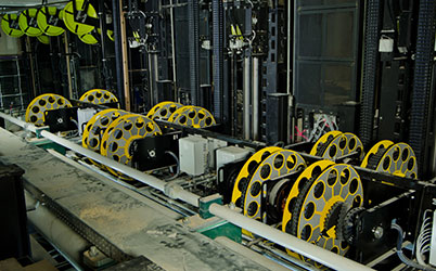 Színpad alatti rendszerek és gépek