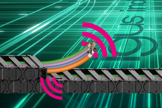 Adatokat továbbító tápellátó rendszer