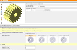 Configure gears
