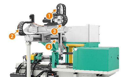 Injection moulding machine for plastics processing by Arburg