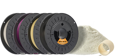 Tribo-filamentek és SLS por anyagok