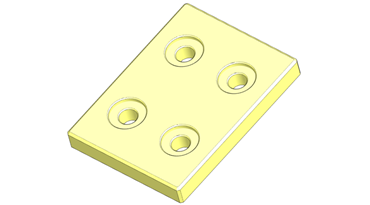 Siklólap CAD-rajzának konfigurálása online