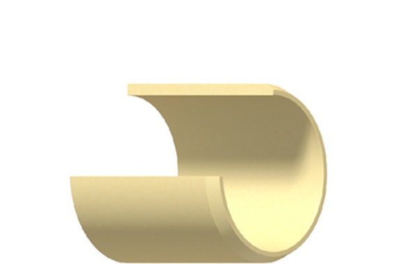Az iglidur® polimer siklócsapágyak szerkezete