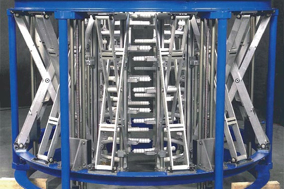 A Reifenhäuser GmbH egyik fóliafúvó gépe