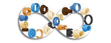 Az igus® által az ügyfél egyéni igényei szerint gyártott csapágyak