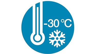 A fagypont alatti hőmérsékletek ikonja