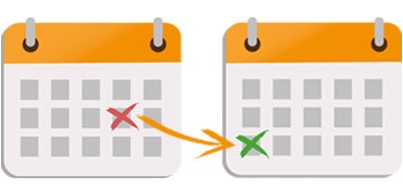 A szállítás dátumának elhalasztása