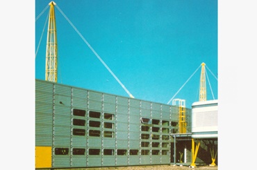 A Köln Porz-Lind városrészében üzemelő igus-gyár