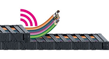 smart plastics anyagú e-chain energialánc