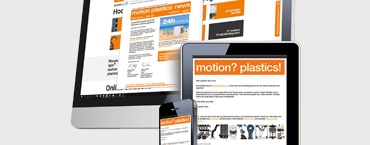 Monitor, tablet és okostelefon az igus hírlevelével