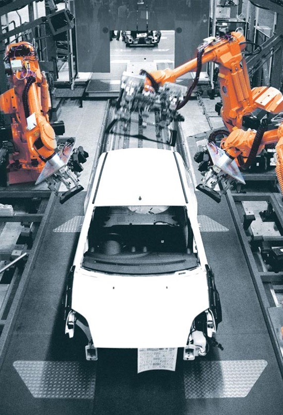 igus® triflex®, energialánc, autóipar 