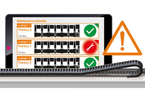 Predictive maintenance with smart plastics